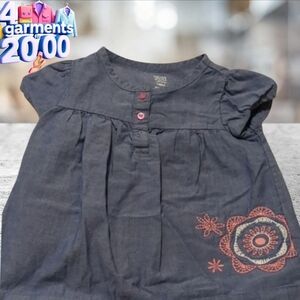 Carter's cotton dress with embroidery on front size 18 months